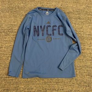 Adidas NYCFC (MLS) Climalite long sleeve t-shirt